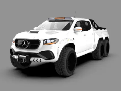 Mercedes-Benz X-Class 6x6 3D model