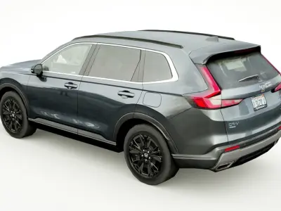 Honda CR-V 2023 Low-poly 3D model