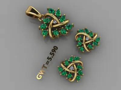 FASHION PENDENT 3D print model