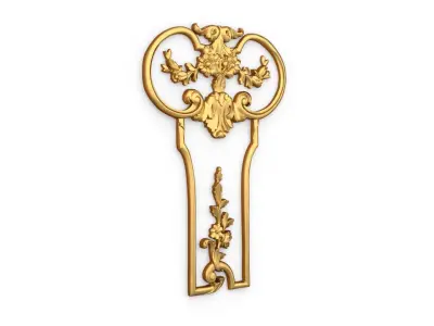 Classic decor ornament 312 3D model