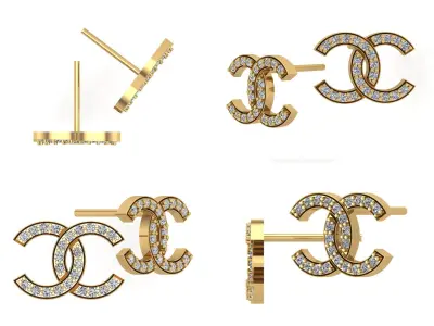 Earrings od78 3D print model