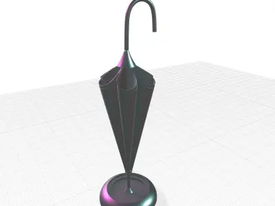 Umbrella Stand Umbrella 3D model