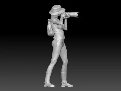 PHOTOGRAPHER FORMULA ONE 4 3D print model