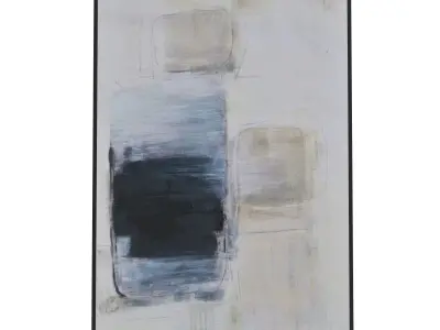 Leclaire Canvas Wall Art Renwil PBR 3D model