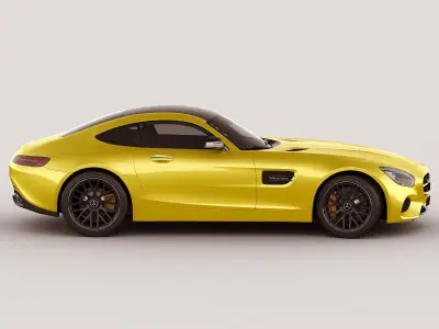 Mercedes GT AMG 3D model