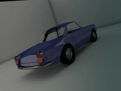lancia flaminia gt 3D model