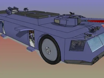 CV72BR - Combat Vehicle Free 3D print model
