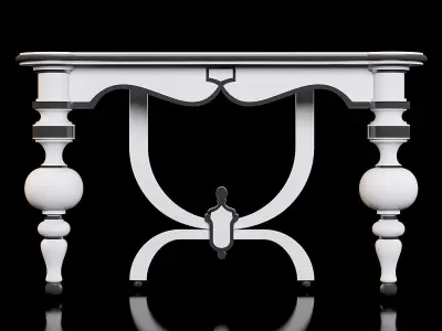 Cyan Design Lacroix Console Table 3D model