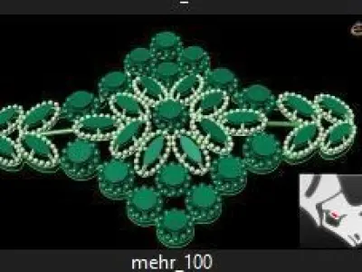 100 Mardin RP new rings  3D print model