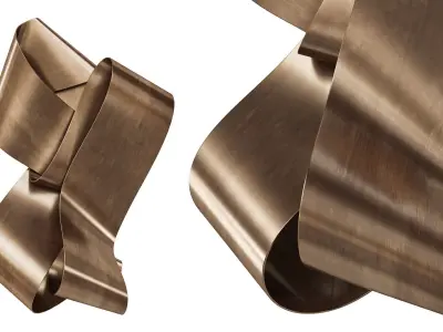 Abstract sculpture by Martha Sturdy 02 3D model