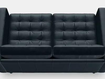 LANDSKRONA Two-seat sofa 1 Low-poly 3D model