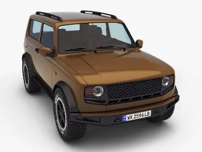 Off Road Car v 1 3D model