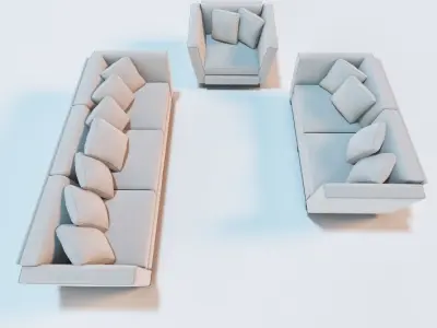 Eckard Sofa 3D model