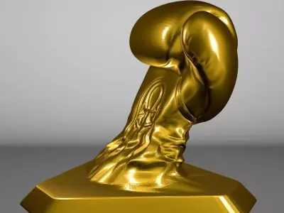 Award Boxing glove 3D print model