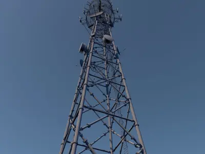 Telecom Tower 3D model