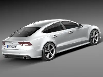 Audi RS7 2014 3D model