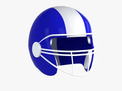 Football Helmet 3D model