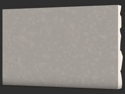 Ancient Schist Rock Wall Asset 3D print model