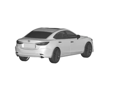 mazda 6  3D model