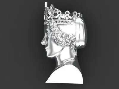 Queen 1 3D print model