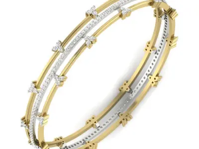 Bangle Bracelet 3dm render detail 3D print model