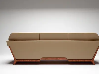 Luxury Couch 3D model