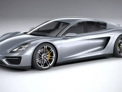 Porsche 960 Turismo 2021 3D model