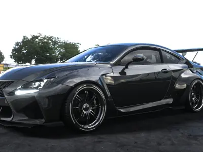 LEXUS RCF  3D model