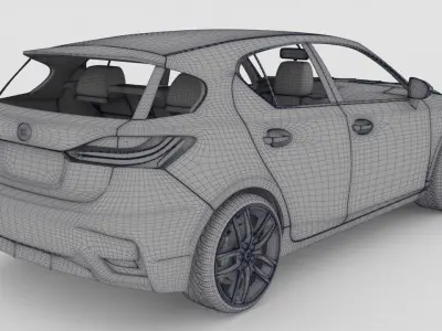 Lexus ct200h 3D model