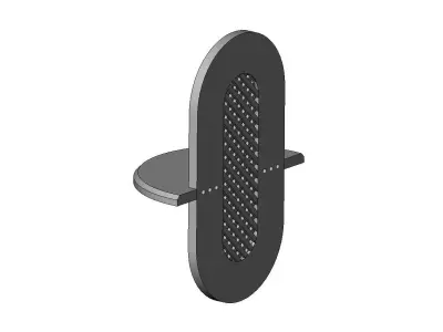 Mesh floating shelf wall decor and mirror frame 3D print model