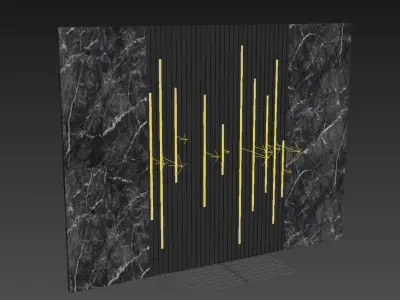 Wall Panel 22 3D model