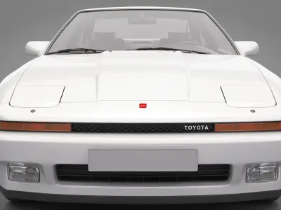 1986 Toyota Supra Liftback 3D model