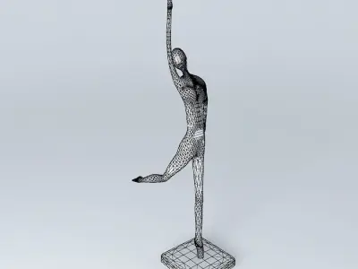 Statue sculpture of woman Free 3D model