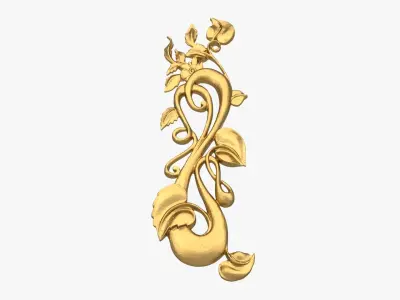 Classic decor ornament 203 3D model