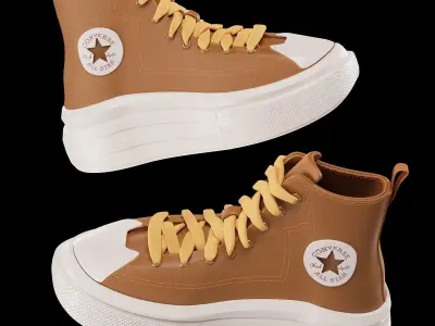 SNEAKERS CONVERSE CTAS LUGGED WINTER HI 3D model
