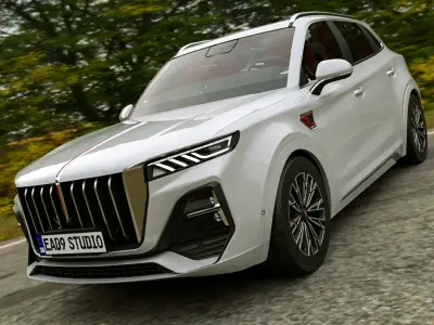 2024 Hongqi HS5 3D model
