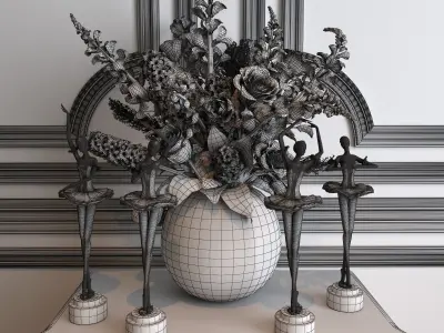 Decor set 04 3D model