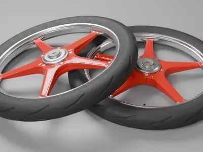 Rim Peugeot 103 Leleu extra 3D model