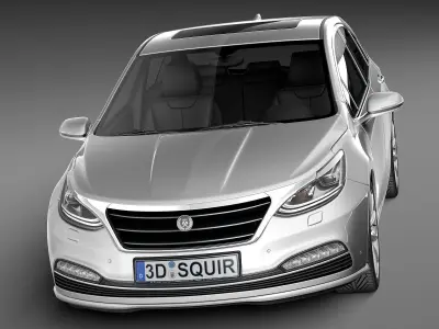 Generic Hatchback v3 2016 3D model