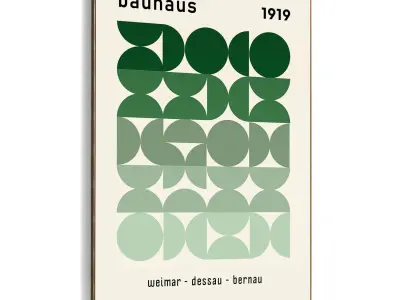 Abstract Painting Set of 3 pieces - No 49 Low-poly 3D model