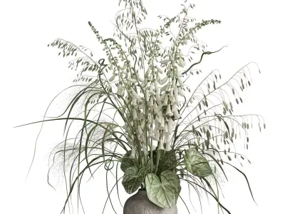 Flower In Vase 107 3D model