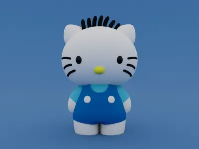 Sanrio Characters - Hello Kitty  3D Model Collection