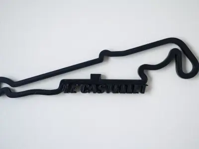 Le Castellet F1 Racing Track 2025 3D print model