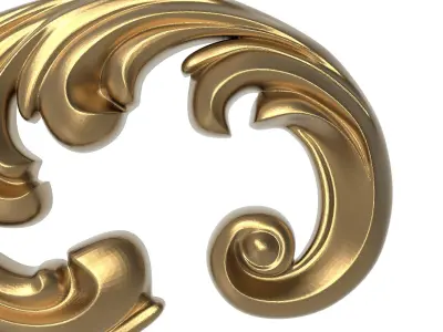  decorative pattern ready for 3D printing 3D model