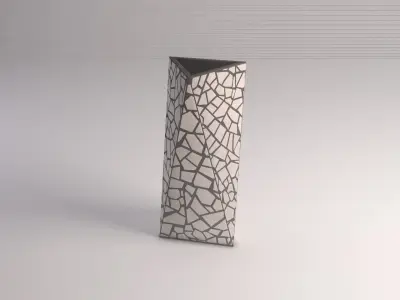 CERAMIC VASE---Inlaid 3D model