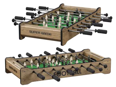 Table Football Super Game  3D model