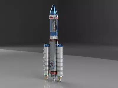 Rocket 3D model