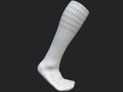 Socks  M12 Low-poly 3D model