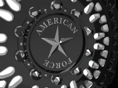 AMERICAN FORCE 6N16 SHOVE SD WHEEL 3D print model