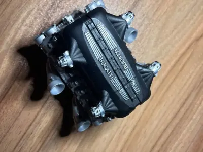 BUGATTI TOURBILLON ENGINE V16 3D print model